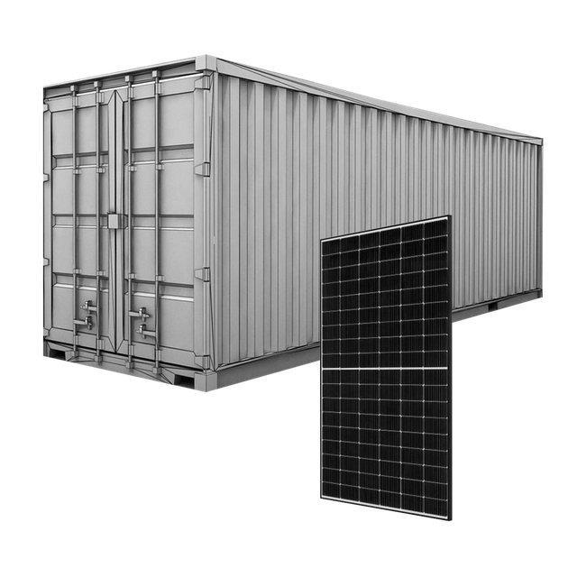 Ponudba kontejnerjev za fotovoltaični modul Longi LR5-72HIH-545M.