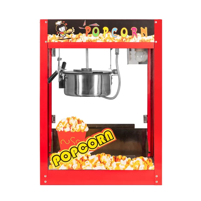Popcorn gép RQPC-801 | 1,45 kW | 500x360x680 mm