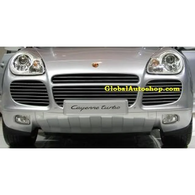 Porsche Cayenne - Chrome Strips Chrome Grill Dummy Bumper Tuning