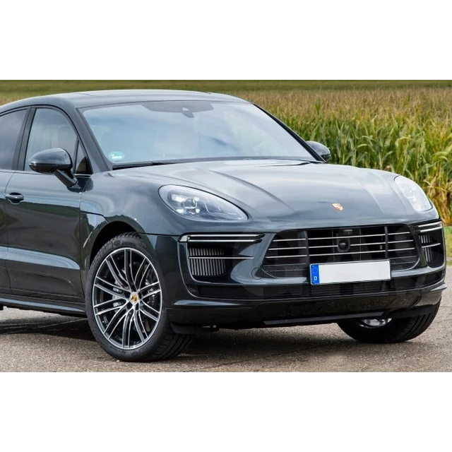 Porsche Macan Turbo – kroomitud ribad ChromeGrilli näivkaitseraua häälestamine