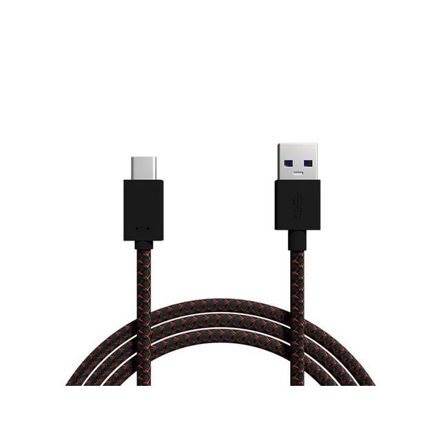 Port USB 3.0 A - USB-C 1m împletitură