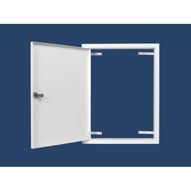 Porta de inspeção de suporte 400x450mm com fechadura (40x45/Z/)