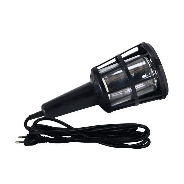 Portable fixture ERNEST E27 BLACK