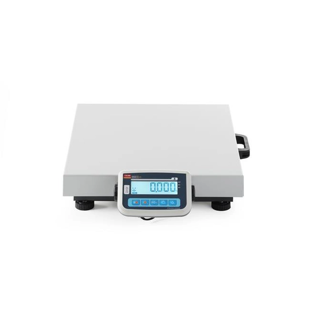 Portable LCD parcel scale with legalization, EKO+ series 150 kg Hendi BEK+C050X060150-F