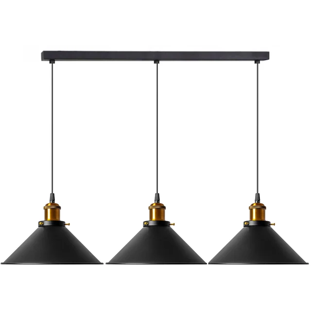 PORTO HANGING CEILING LAMP APP017-3CP Black