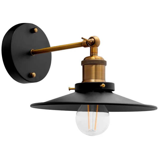 PORTO WALL LAMP APP184-1W Black