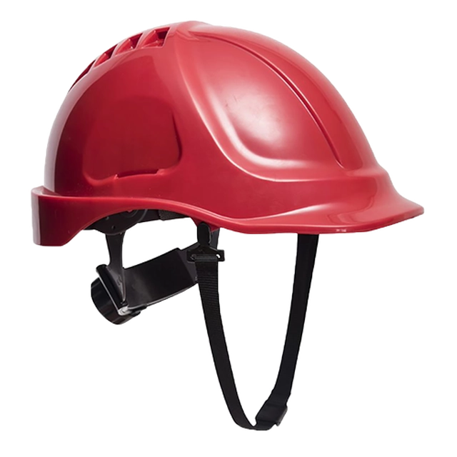 PORTWEST Helmet Endurance Visor Color: red