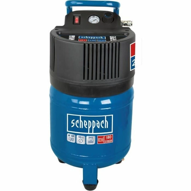 Повітряний компресор Scheppach HC24V Вертикальний 1500 W 10 бар 24 L