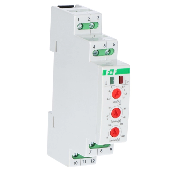 Power limiter, DIN rail mounting OM-611