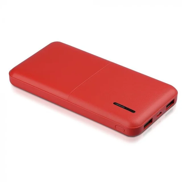 POWERBANK V-TAC 10 000 mAh, czerwony