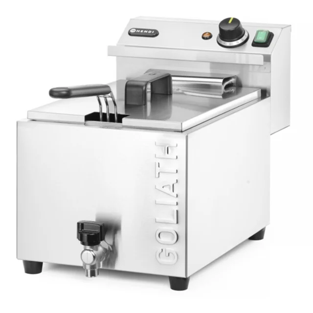 POWERFUL XL FRYER WITH DRAIN TAP 10,2kW 400V