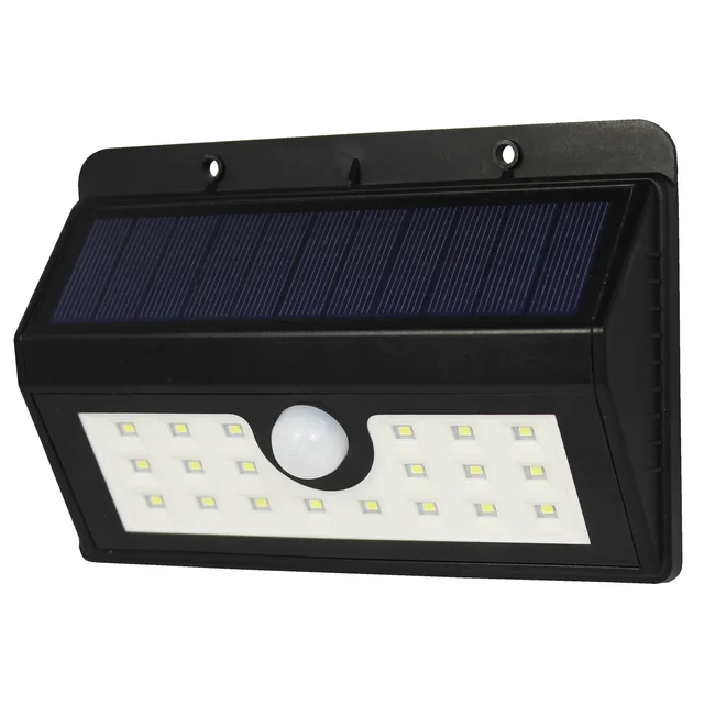 POWERplus Boa - lampa solarna 20 LED z czujnikami ruchu do domu i ogrodu