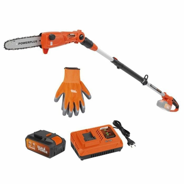 Powerplus cordless chainsaw Powdpgset42 For the pond