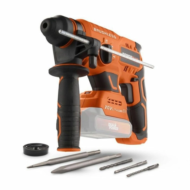 Powerplus SDS Plus Børsteløs Dual Power pneumatisk hammer Powdp15630