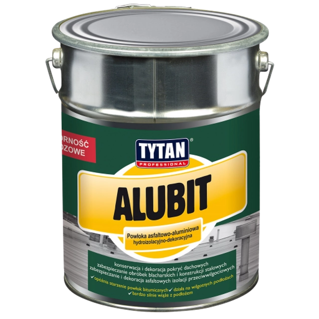 Powłoka asfaltowo-aluminiowa Tytan Alubit 5kg