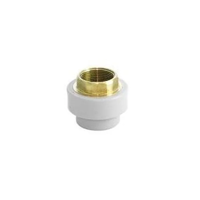 PP connector with brass thread 40/114 turnkey