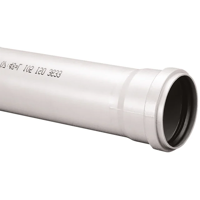 PP-HT 32mm, sanitary pipe for internal sewage, white, 2000mm