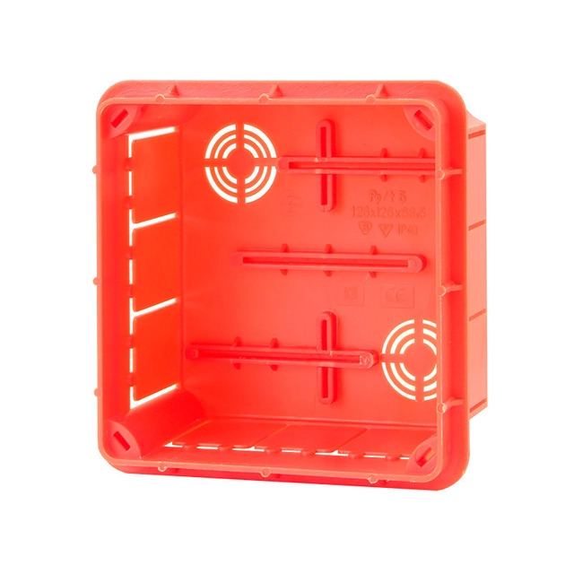 Pp/t flush-mounted box 5 (126 x 126 x 68,5)