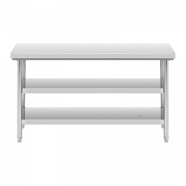 Pracovný stôl - 3 horizontálne - 150 x 70 cm ROYAL CATERING 10011652 RCWT-150X70-3L-E