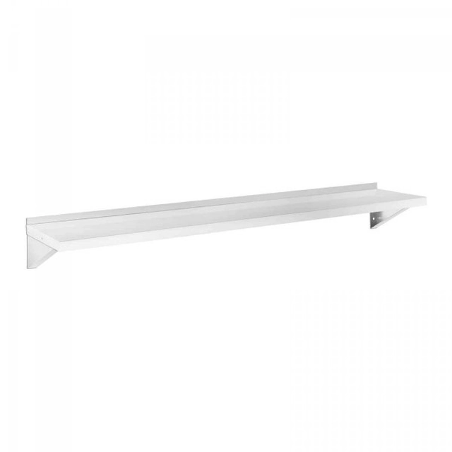 Prateleira suspensa - aço inox -180 x 40 cm ROYAL CATERING 10012688 RCWR-180.1