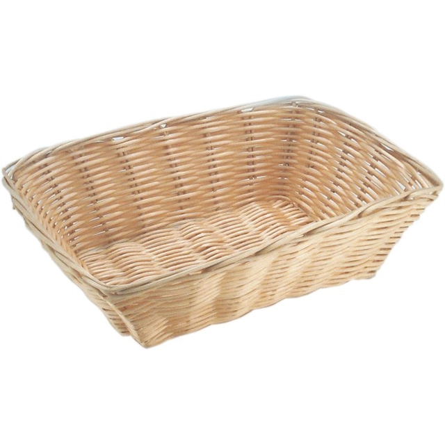 Правоъгълна кошница за хляб от полиратан 426 838 - комплект 3 части