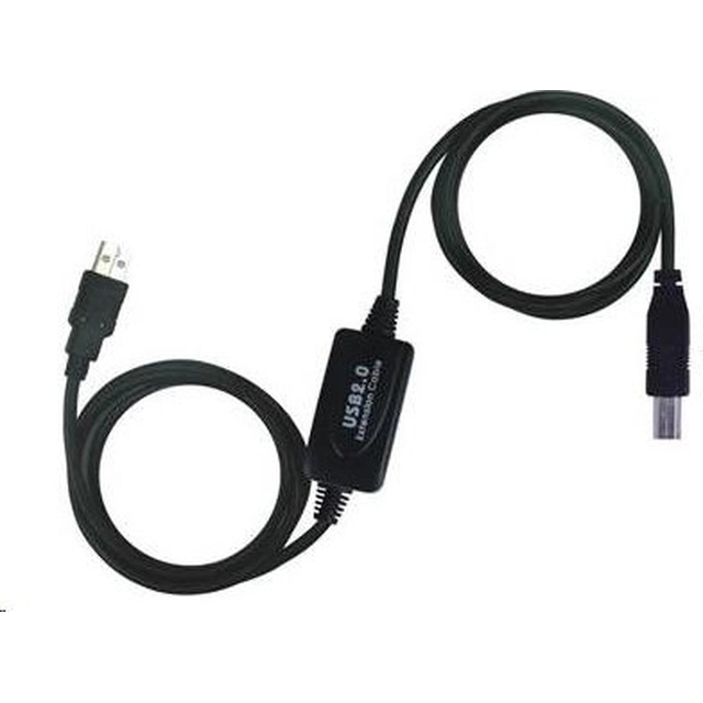 PREMIUMCORD USB 2.0 repeater and connecting cable A / M-B / M 10m