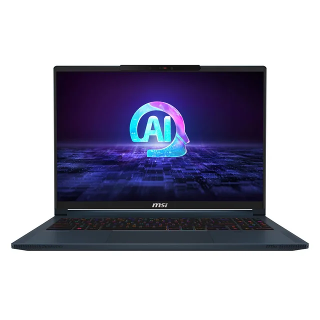 Prenosni računalnik MSI Stealth 16 AI Studio A1VHG-030ES Qwerty Spanish Intel Core Ultra 9 185H 16&quot; 32 GB RAM 2 TB SSD NVIDIA GeForce RTX