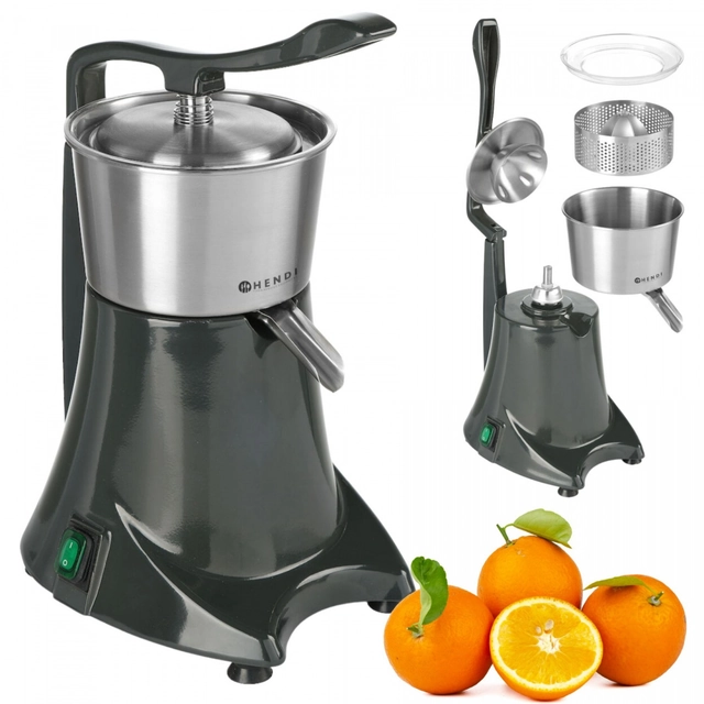 Presse-agrumes électrique pour café-bar pour oranges, agrumes, Hendi 221099