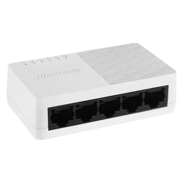 Превключване на 5 портове 10/100/1000 Mbps RJ45 - HIKVISION DS-3E0505D-O