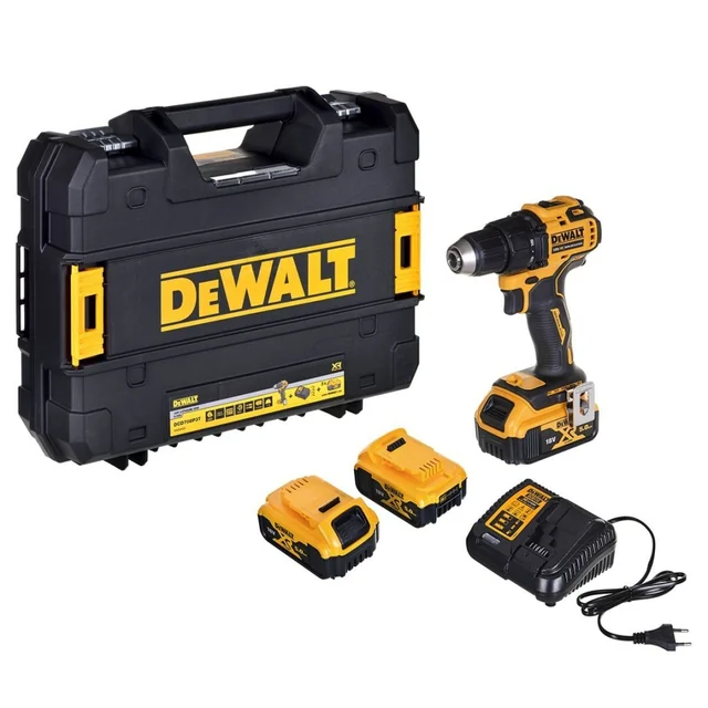 Příklepová vrtačka Dewalt DCD708P3T 1650 ot./min