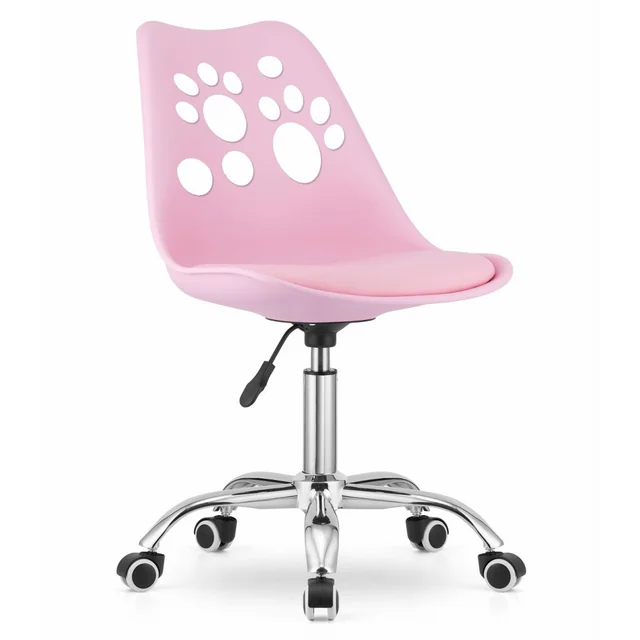 PRINT swivel chair - pink