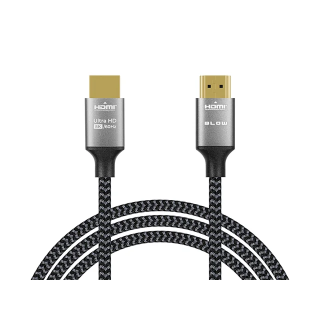 Pripojenie HDMI-HDMI 8k 1.5m pletenie