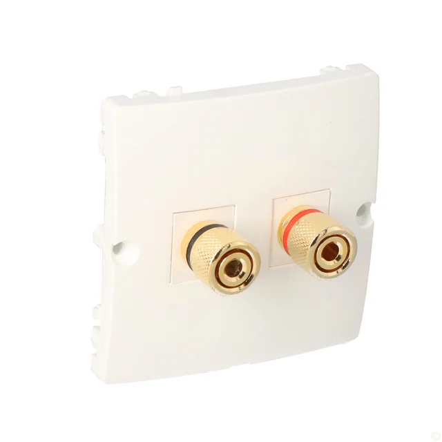 Prise haut-parleur BMGL2.02/11 Module de base blanc