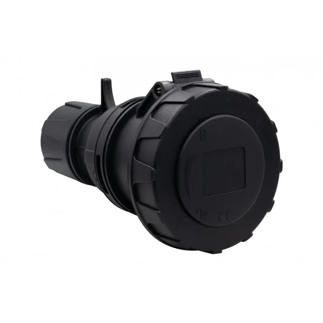 Priză industrială - portabilă 32A/3P 200V-250V /FE/ IP67 negru F7.0150