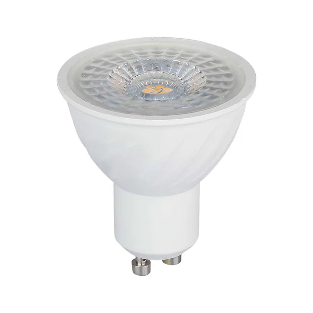 Προβολείς LED - GU10 Φακός 110° - Samsung - IP20 - Λευκό - 6 Watts - 445 Lumens - 4000K - 5 Έτη