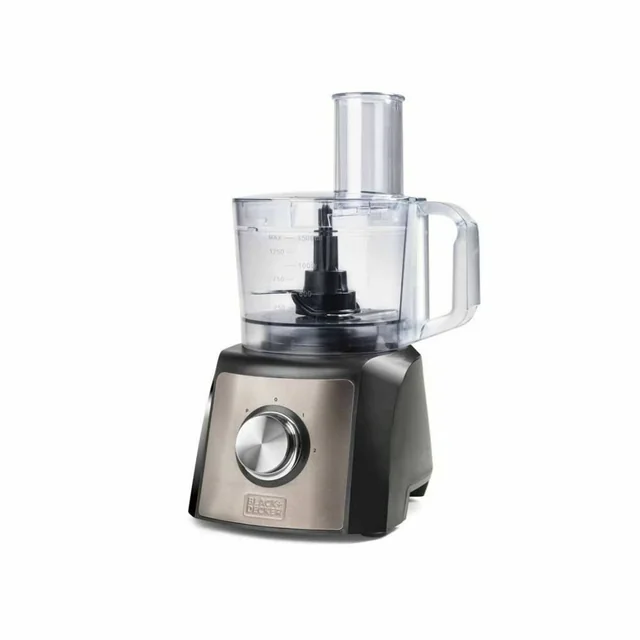 Processador de Cozinha Preto &amp; Decker ES9250050B Preto Prata 1200 W