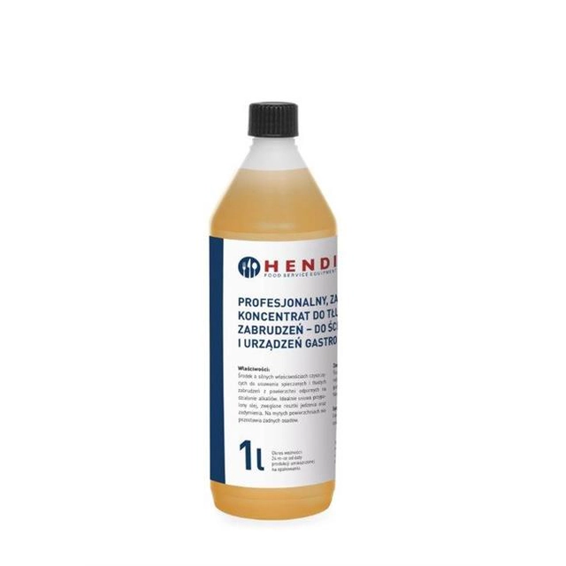 Professional, alkaline concentrate for greasy dirt - for walls, floors and catering equipment Basic variant