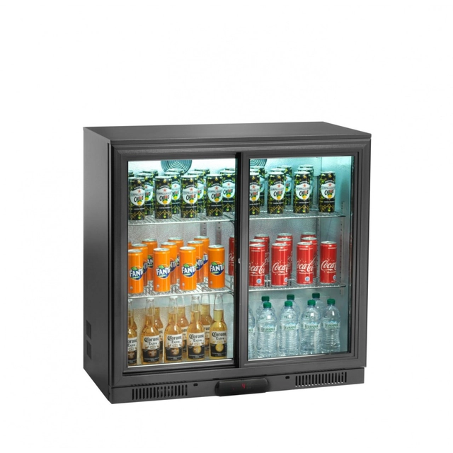 Professional Bar Cooler 2-Drzwi Sliding 197L Amitek 1140022