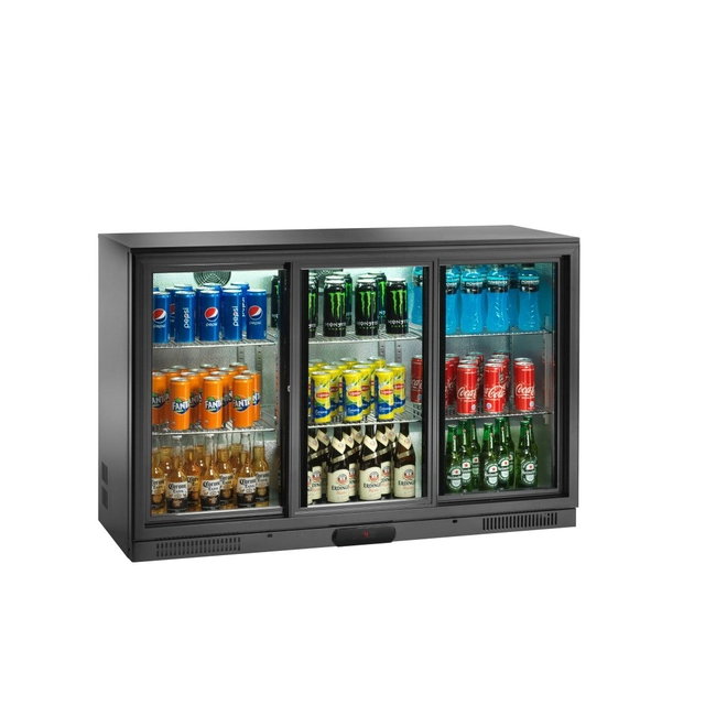 Professional Bar Cooler 3-Drzwi Sliding 303L Amitek 1140014