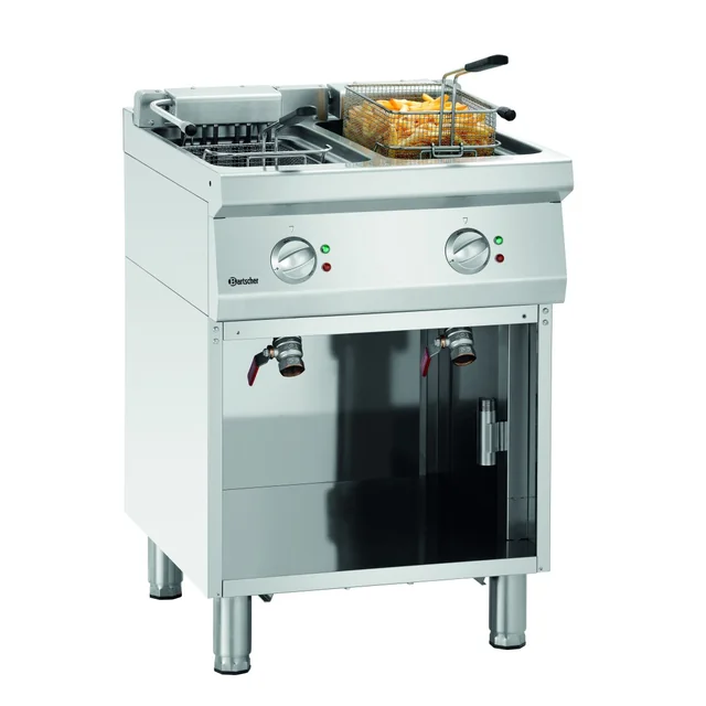 Professional Double Chamber Gastronomic Fryer 2x11L Bartscher 286921