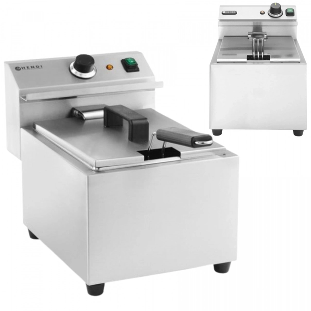 Professional Electric Fryer 8l Mastercook Hendi 207208