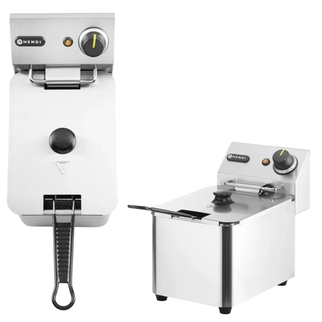 Professional Electric Fryer Gastronomic 4L 3000W Hendi 205808