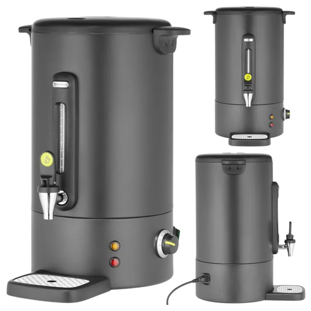 Professional Gastronomic Water Boiler 18l Black Hendi 211465