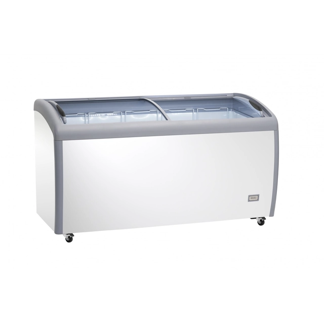 Professional Glass Chest Freezer 500L Amitek 1100011