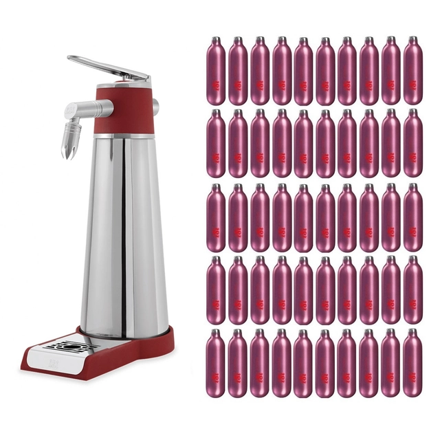 Professional iSi Thermo Xpresswhip Whipped Cream Maker + 50 Cartridges N2o