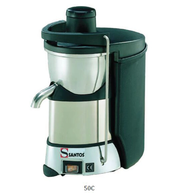 Professional juicer for vegetables and fruits SANTOS 50C (chrome-plated)