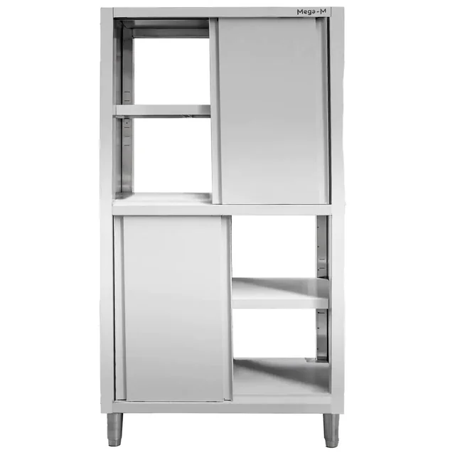 Professional Pass-Through Gastronomic Cabinet 4-drzwiowa 100x60x200cm