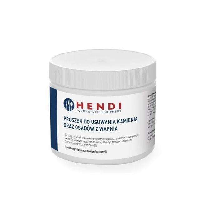 Professional powder for removing limescale and calcium deposits. Basic version.