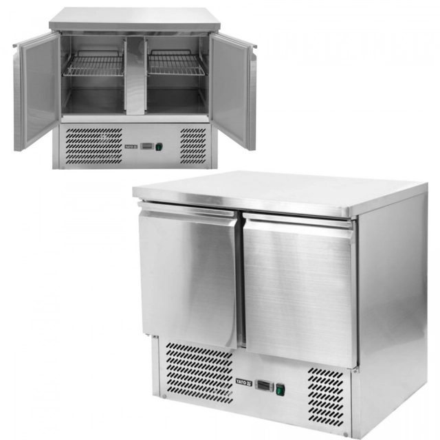 Professional Refrigerated Gastronomic Table 240l 2-Drzwiowy Yato Yg-05270