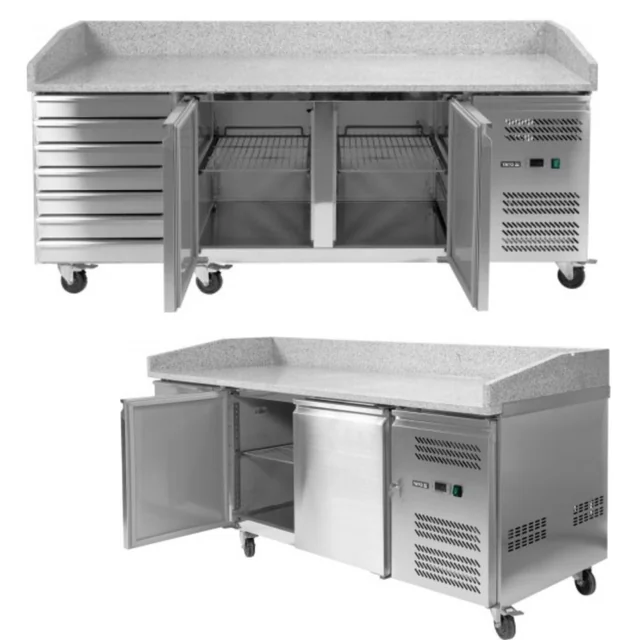 Professional Refrigerated Pizza Table with Granite Top Yato Yg-05310